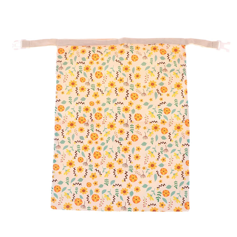 Beeswax Linen Bread Bag For Homemade Bread Eco Friendly Food Storage Bags Reusable Bread Bags