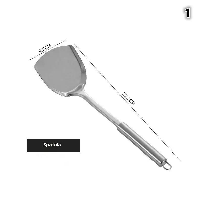Kitchen Cookware Cooking Utensils Stainless Steel Shovel Soup Spoon Turner Utensils Dinnerware Cooking Tool Kitchen Gadgets