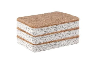 Zero-Waste Kitchen Bundle (Measuring Cups + Beeswax Foodwrap Set + Wood Pulp Sponge)